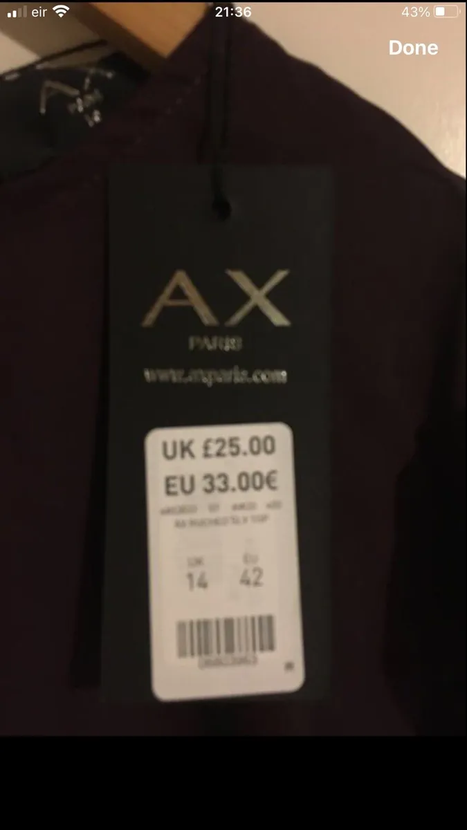 Ladies BNWT blouse size 14 €15 - Image 3