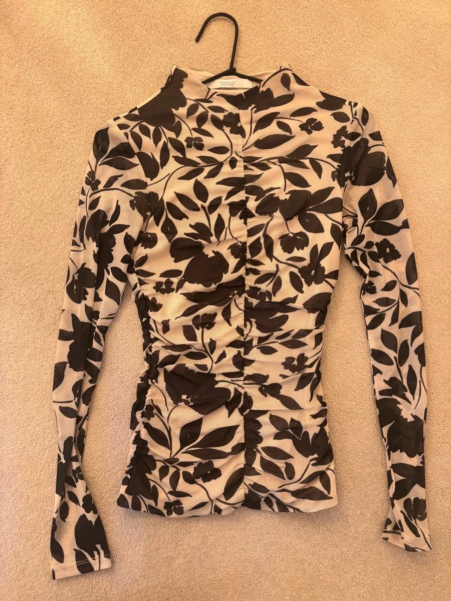 Printed Top by Michelle Keegan Size 8 - Image 1