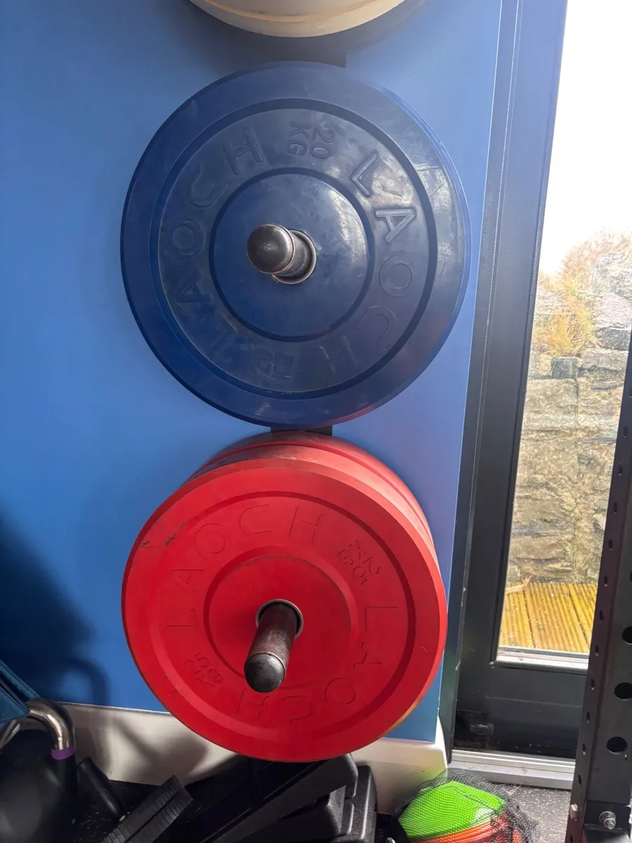 BLKBOX Hex bar, Hex dumbells and barbel plates - Image 3