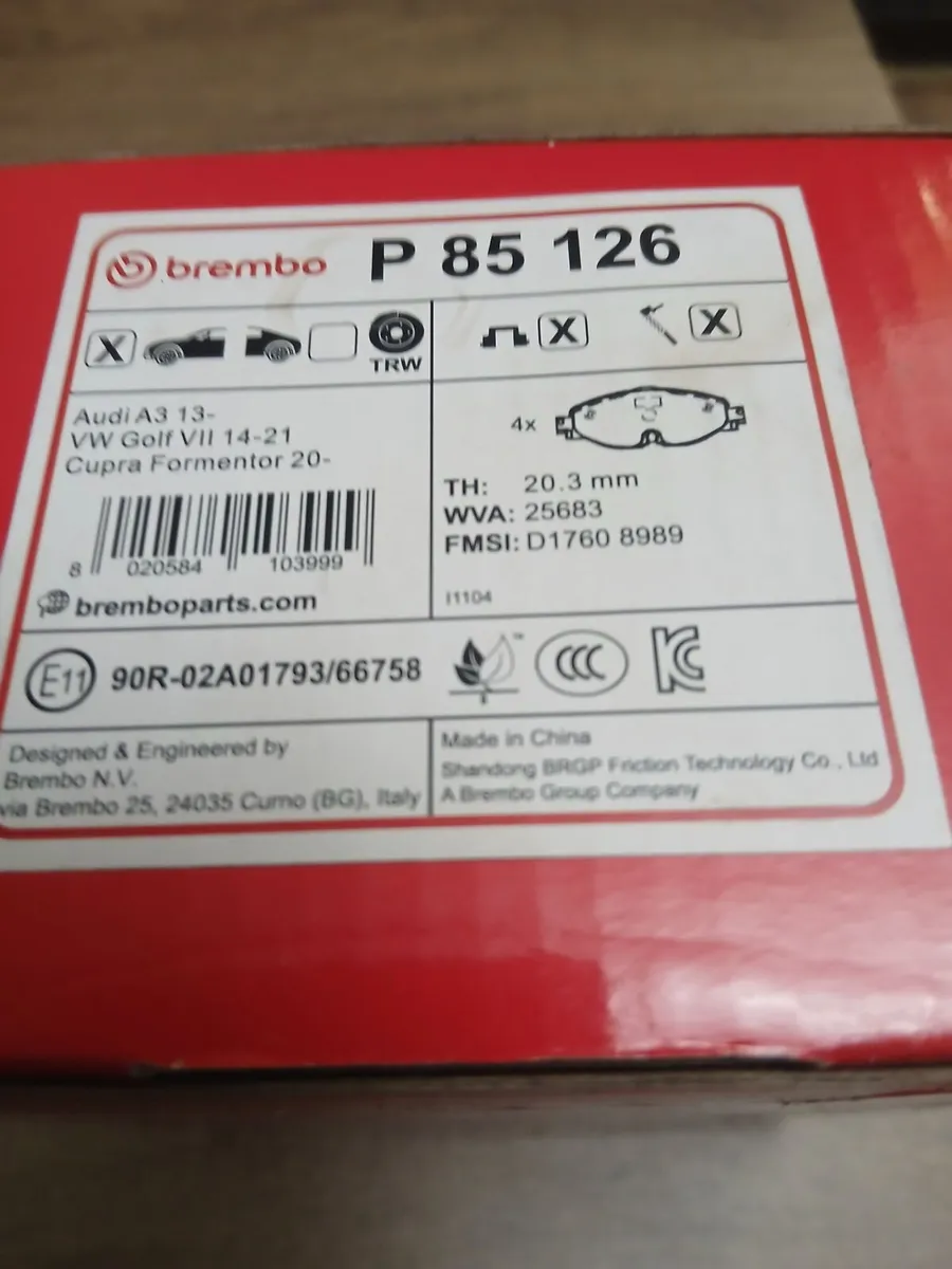 Brembo Brake Pads - Image 2
