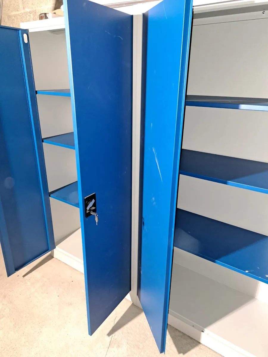 Storage cabinets office home tools security - Image 1