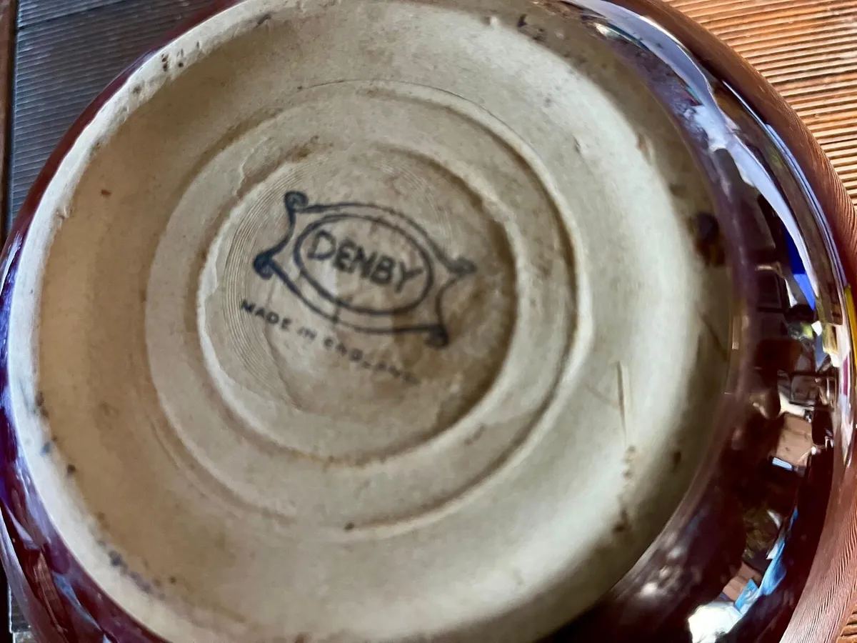 Vintage Collectible Denby Mixing Bowl - Image 3