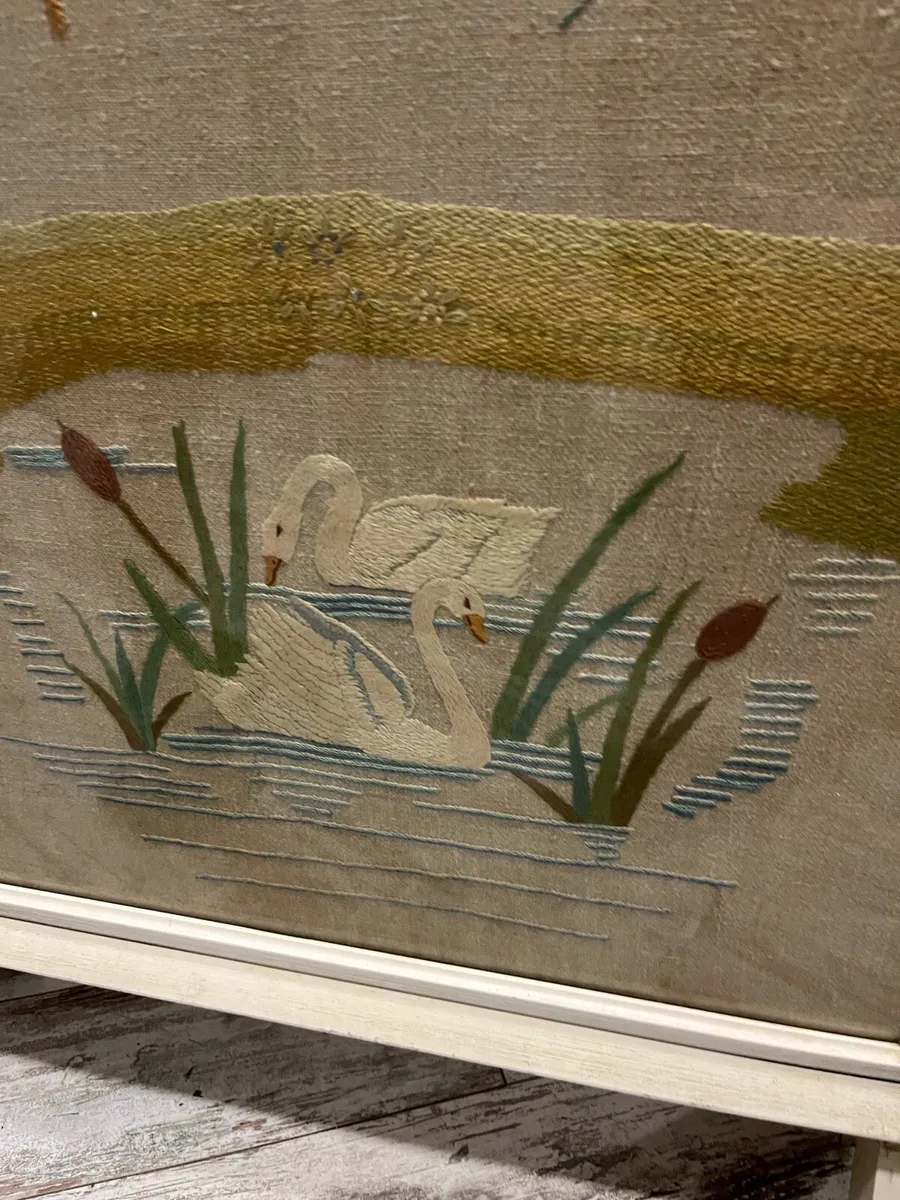 Vintage fire screen - Image 2