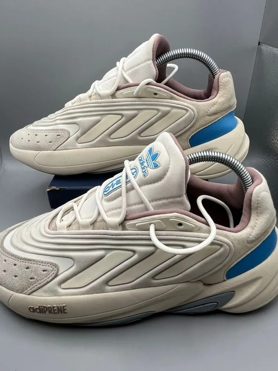 Adidas Ozelia Off White Aluminium Mens UK Size 7 EU 40 2\3 - Trainers - Image 1