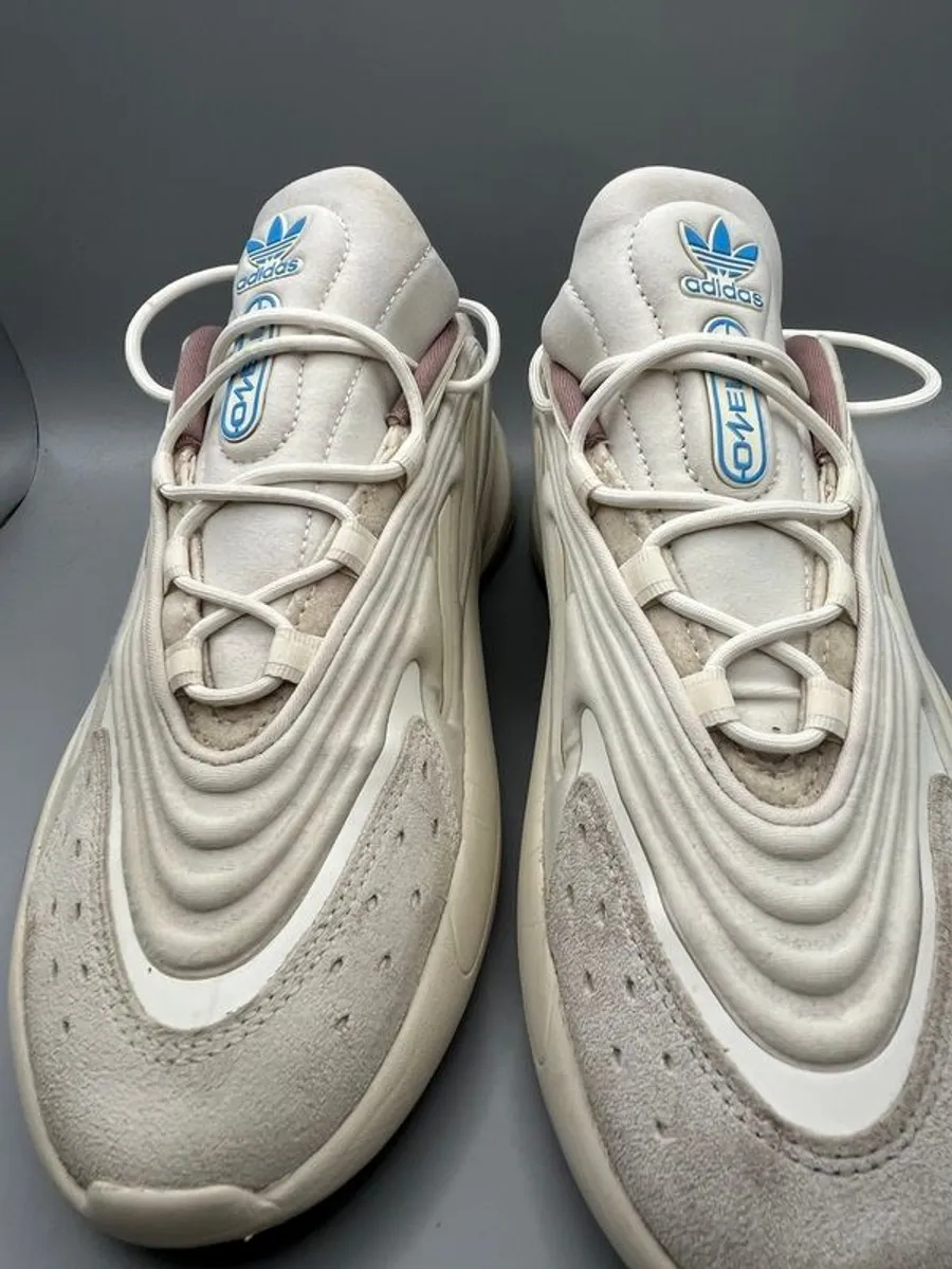 Adidas Ozelia Off White Aluminium Mens UK Size 7 EU 40 2\3 - Trainers - Image 3