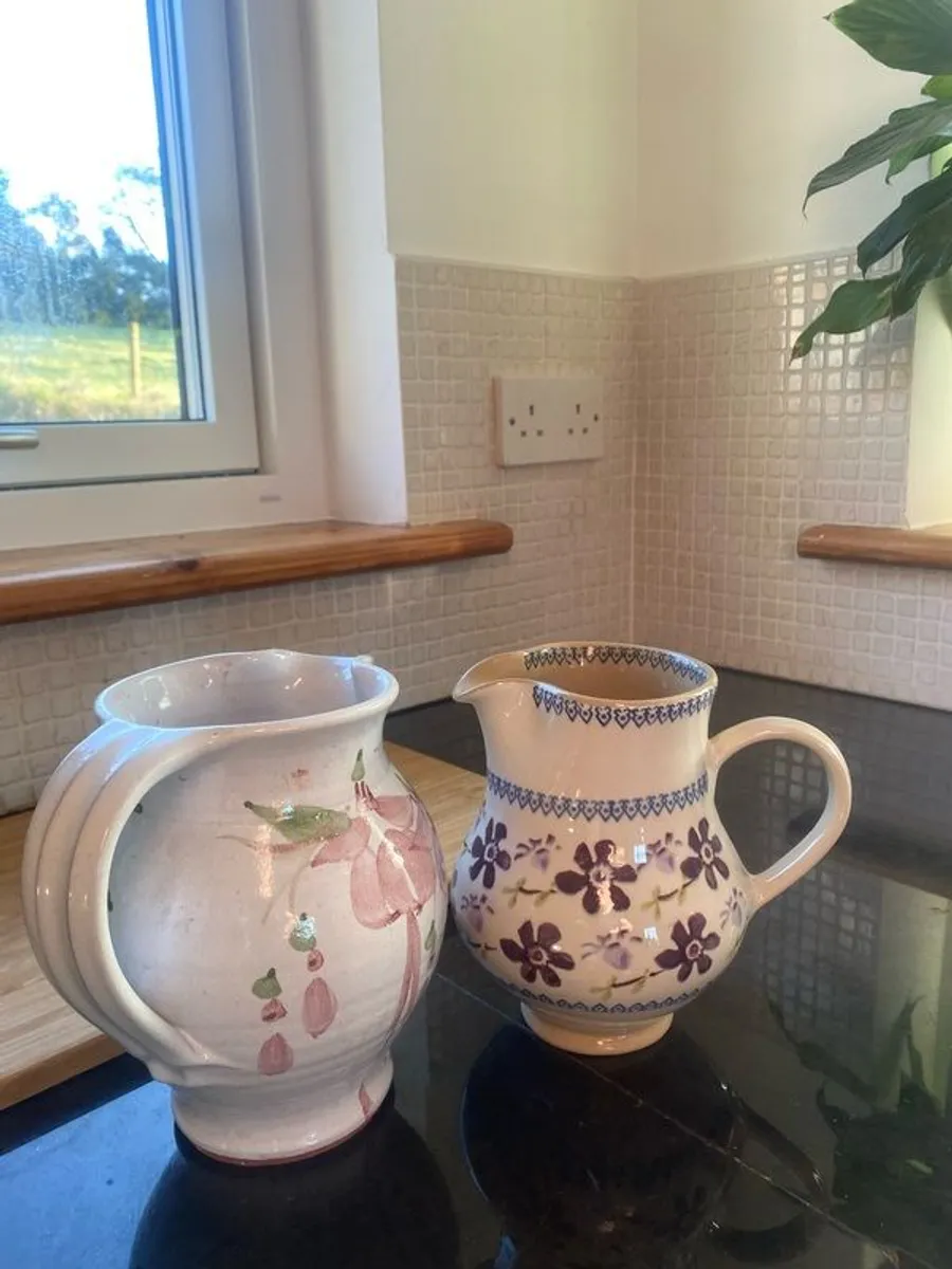 2 Irish Pottery Jugs. Nicholas Mosse & Galway Pottery - Image 2