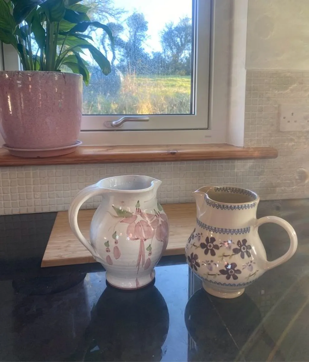 2 Irish Pottery Jugs. Nicholas Mosse & Galway Pottery - Image 3
