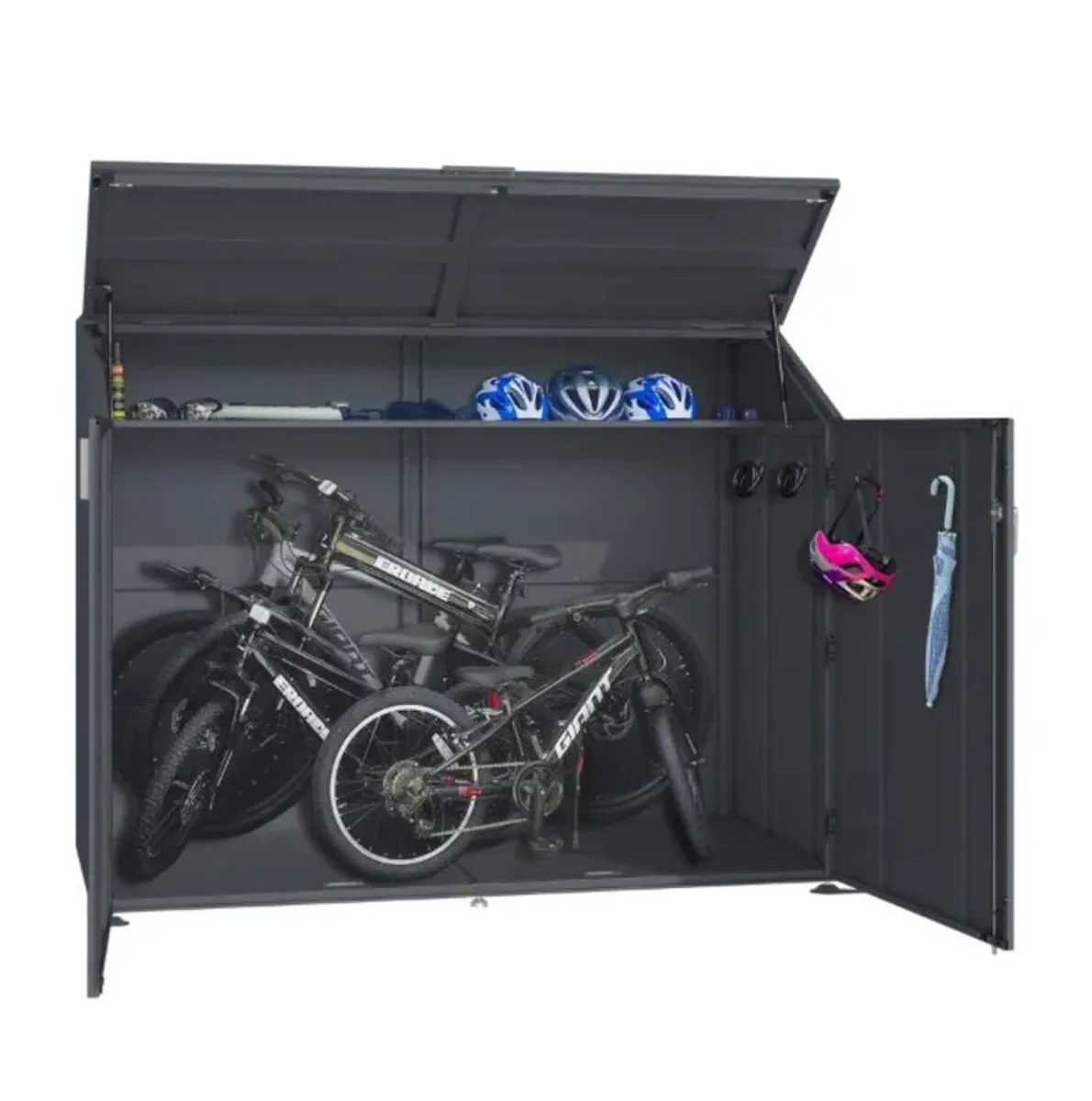Steel Bike Shed - Image 1