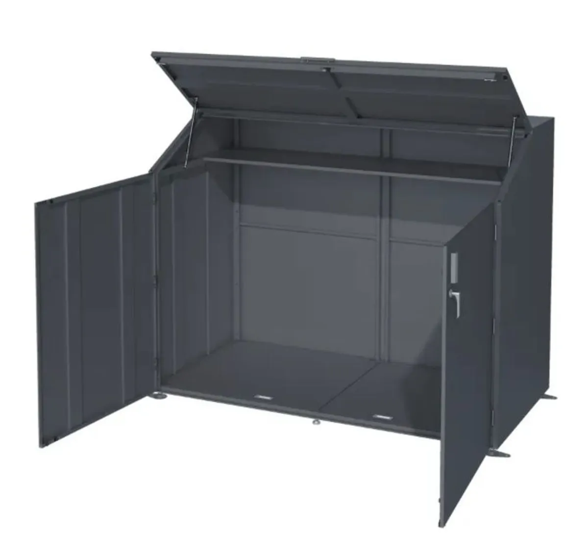 Steel Bike Shed - Image 2