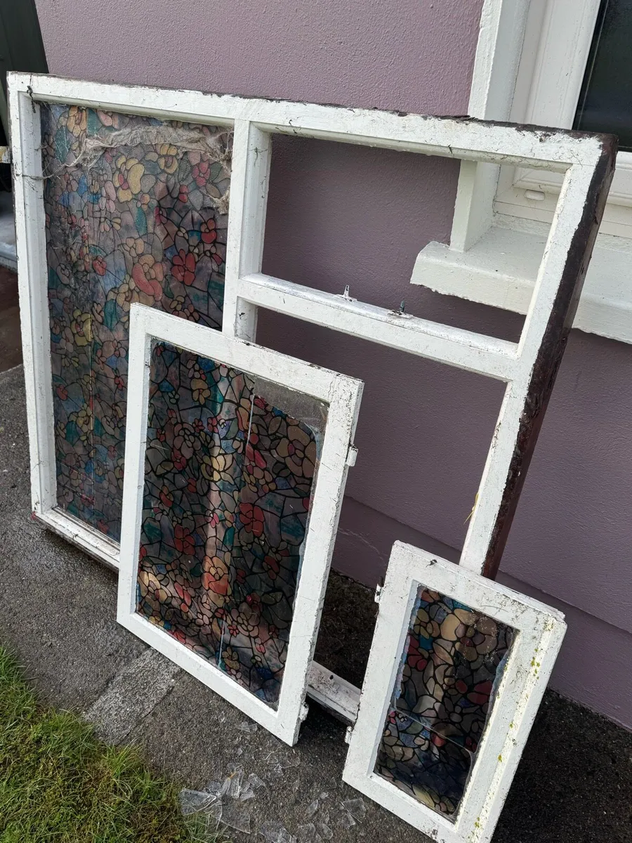 Autoroller Garage Door & 2 teak doors & window - Image 2