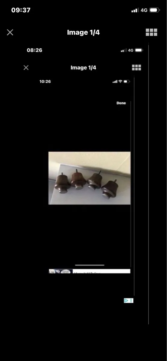 Vintage Timber Drawer Knobs - Image 1