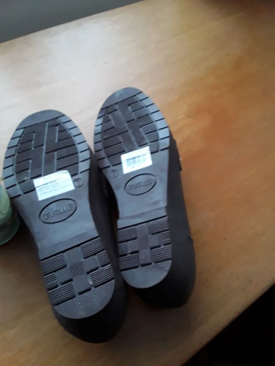 Brand new size 7 brown flat heel shoes - Image 2