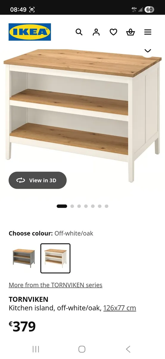 IKEA Kitchen Island - Image 1