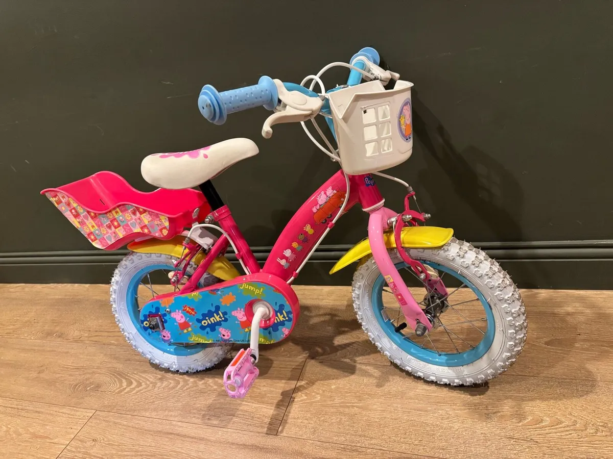 Peppa Pig Bike with balance wheels - Image 4