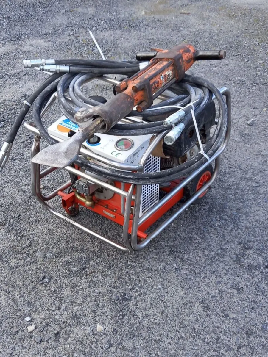Hydraulic Breaker & Wacker Plate - Image 1