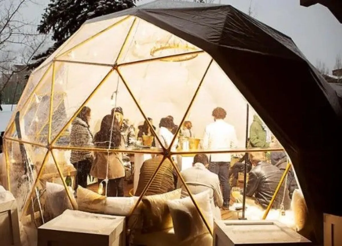 Luxury 5m(16.4ft) Extremely Strong Structure Dome - Image 4