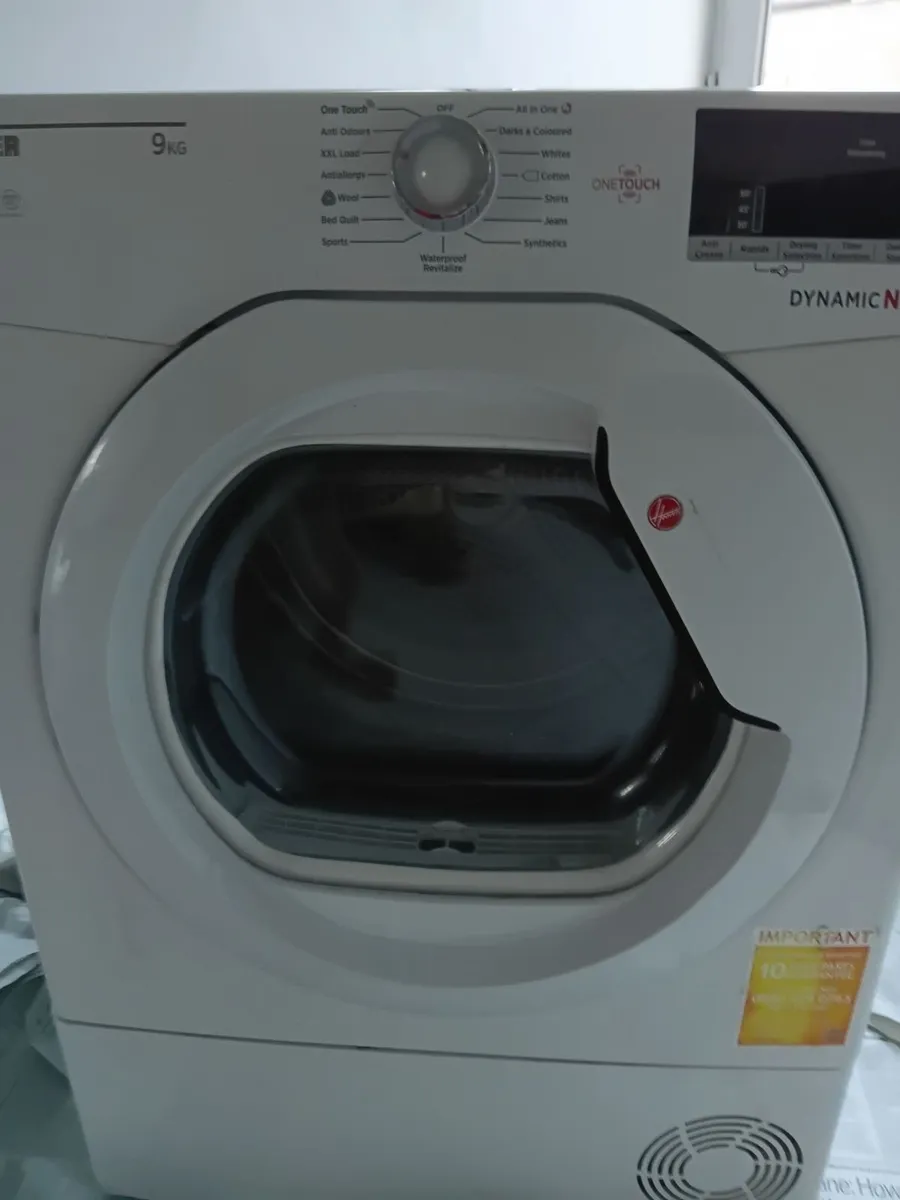 HOOVER DYNAMIC NEXT 9KG TUMBLE DRYER - Image 1