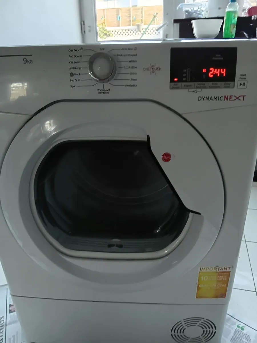 HOOVER DYNAMIC NEXT 9KG TUMBLE DRYER - Image 3