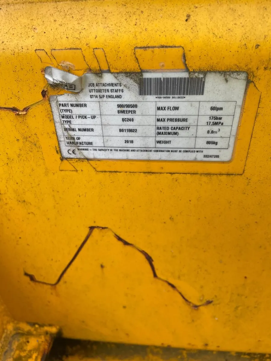 JCB attachment Sweeper - Image 2