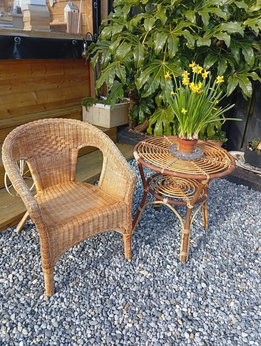 Wicker Patio set - Image 3