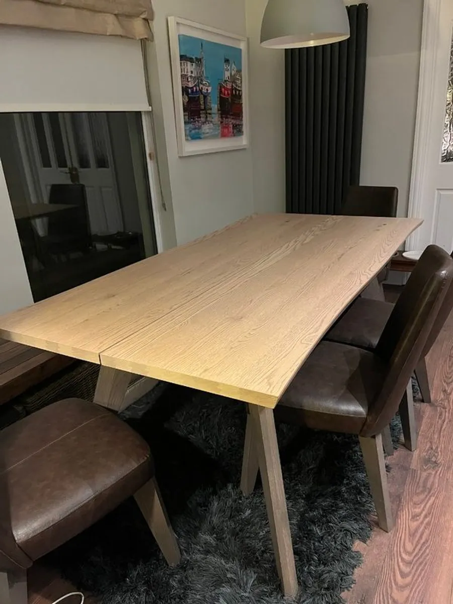 Dining table and chairs - Image 4