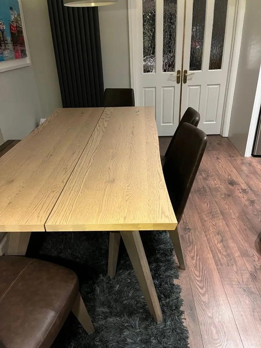 Dining table and chairs - Image 3