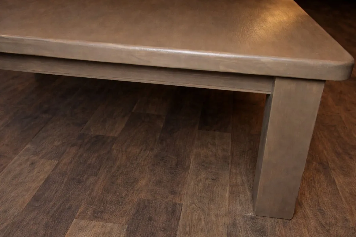 Large Solid Pine Coffee Table 182 cm Heavy Sturdy - Image 2