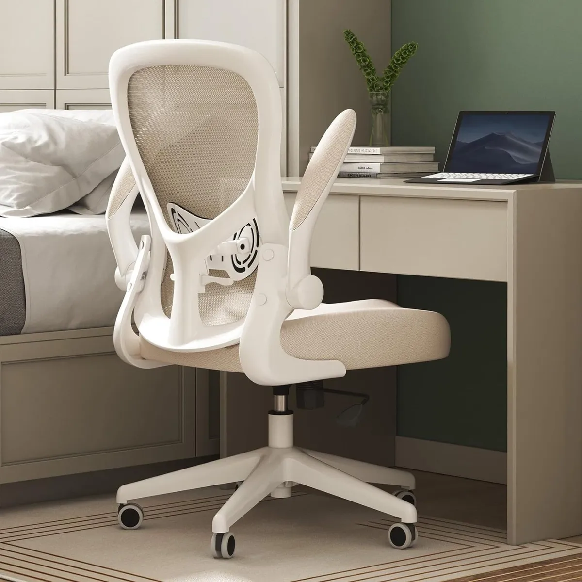 Ergonomic Desk Chair Computer Office with Flip-up - Image 2