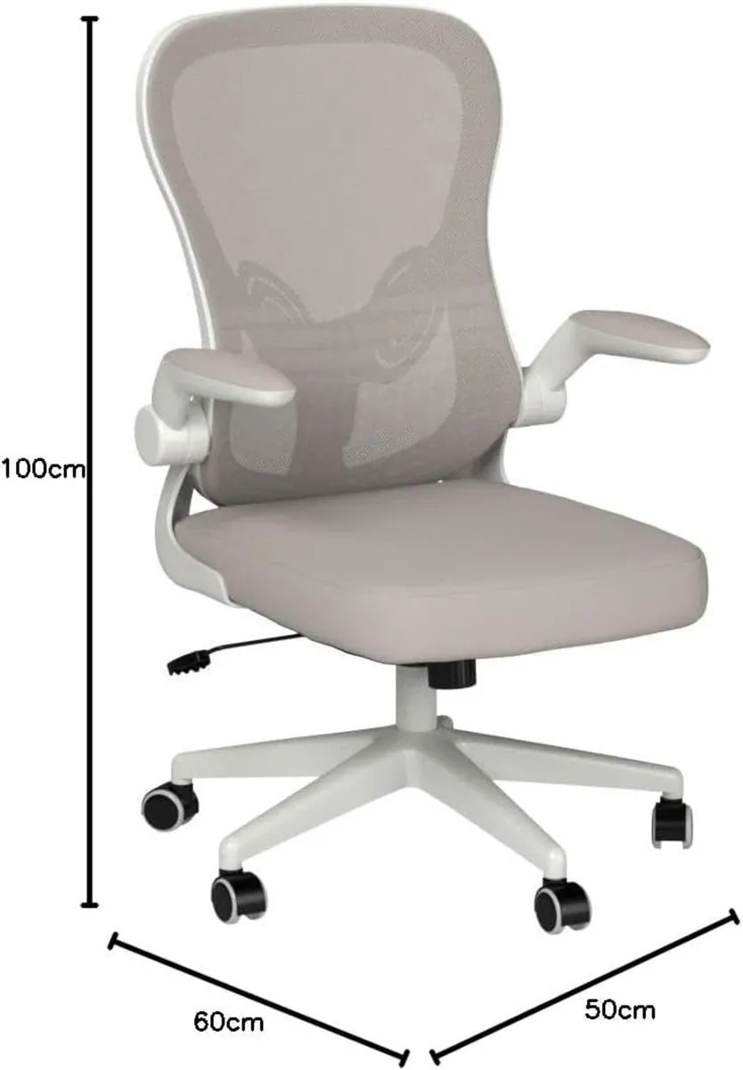 Ergonomic Desk Chair Computer Office with Flip-up - Image 3