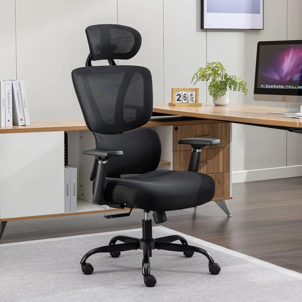 Ergonomic Office Chair with Adjustable Lumbar - Image 2