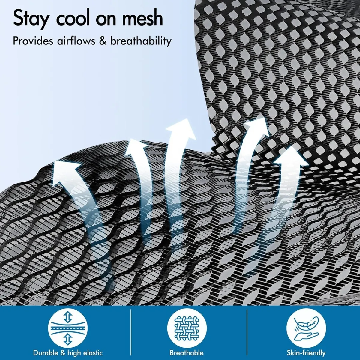 Mesh Office Chair with Adjustable Lumbar Support - Image 4