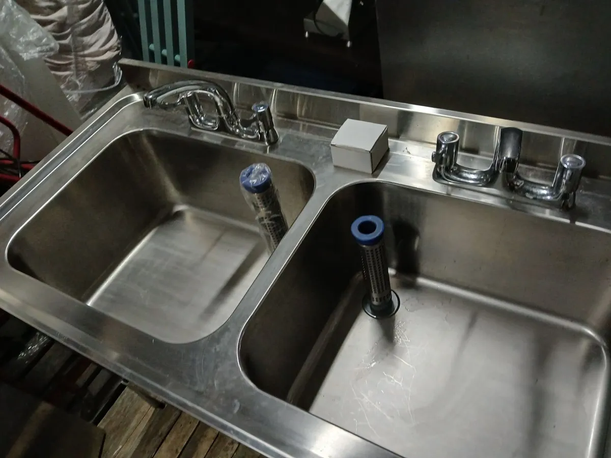 Staneless steel cabbinet sink unit complete - Image 4