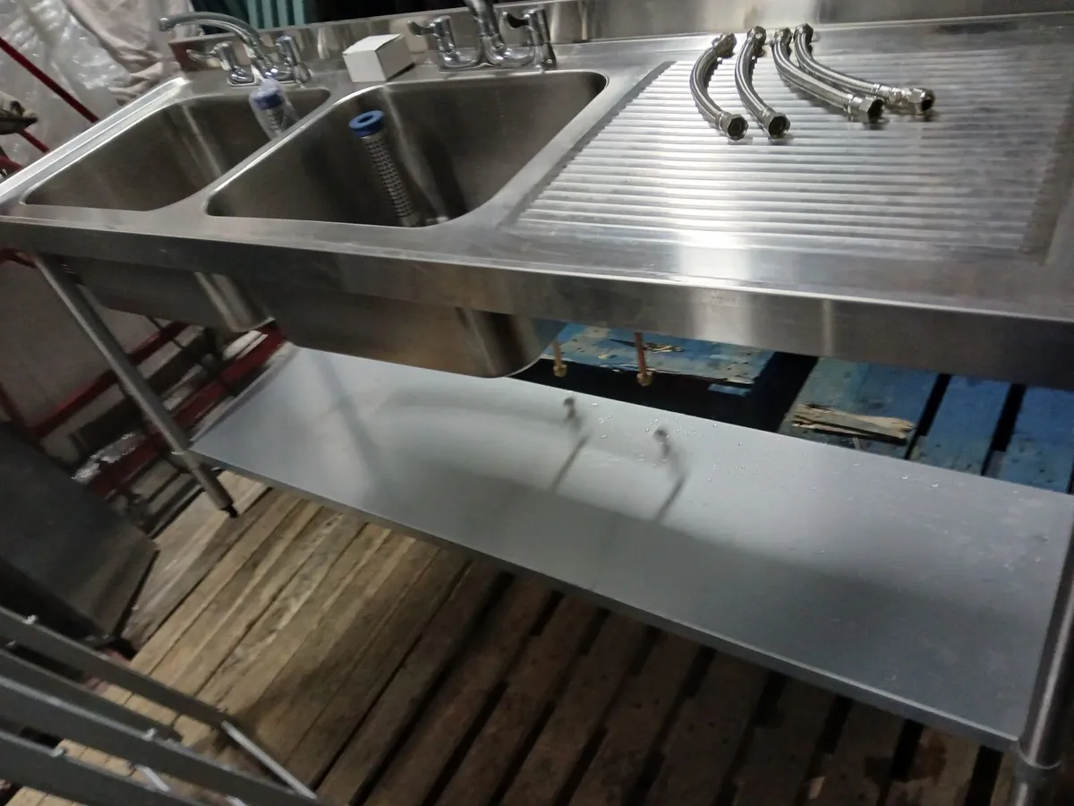 Staneless steel cabbinet sink unit complete - Image 3