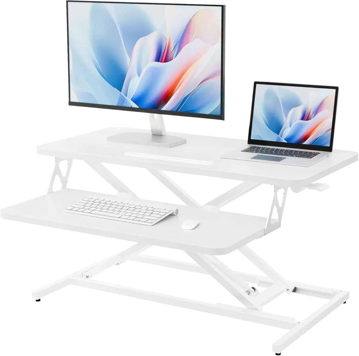 Height Adjustable Standing Desk Converter - 81cm - Image 1