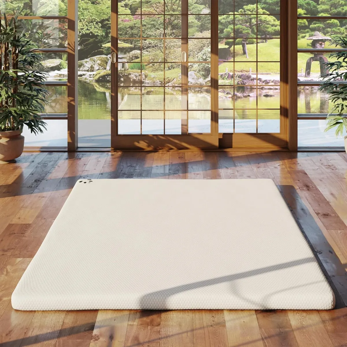 ® Gel Infused Memory Foam Bamboo Mattress Topper - Image 3