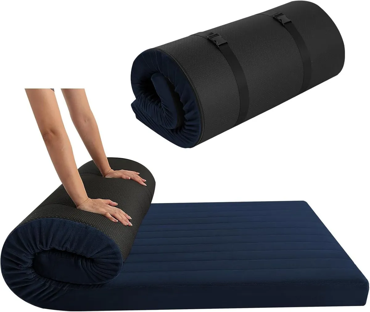 Roll Up Floor Mattress Double High Density Foam - Image 1