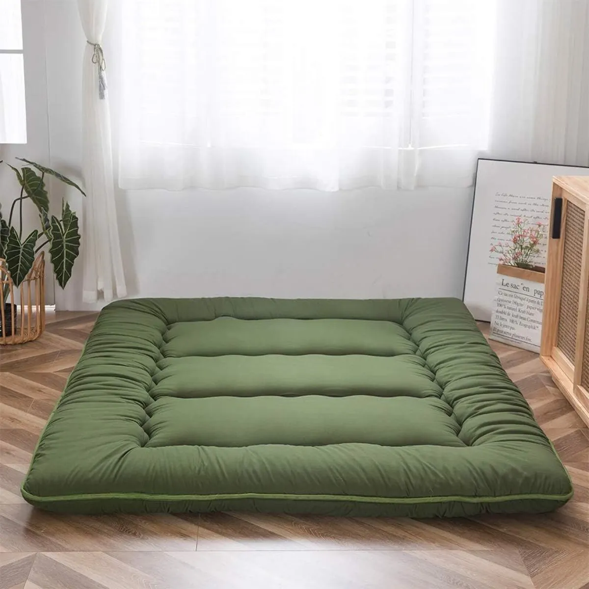 Japanese Floor Mattress Futon Thicken Tatami Mat - Image 1