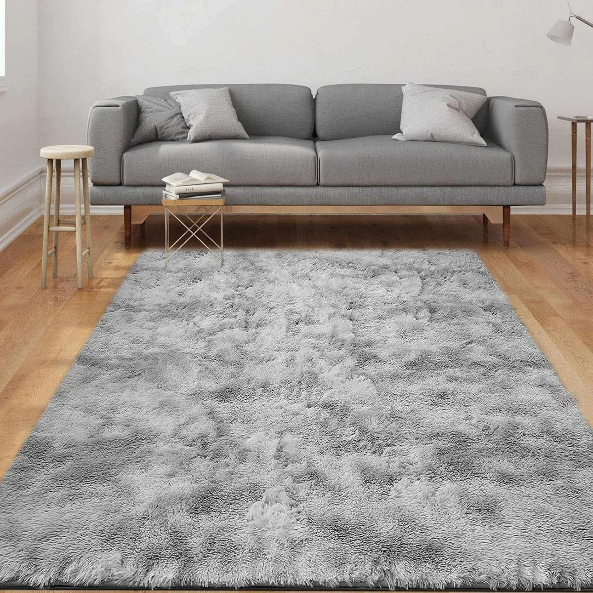 Rugs Living Room - Modern Soft Fluffy Shaggy for - Image 2