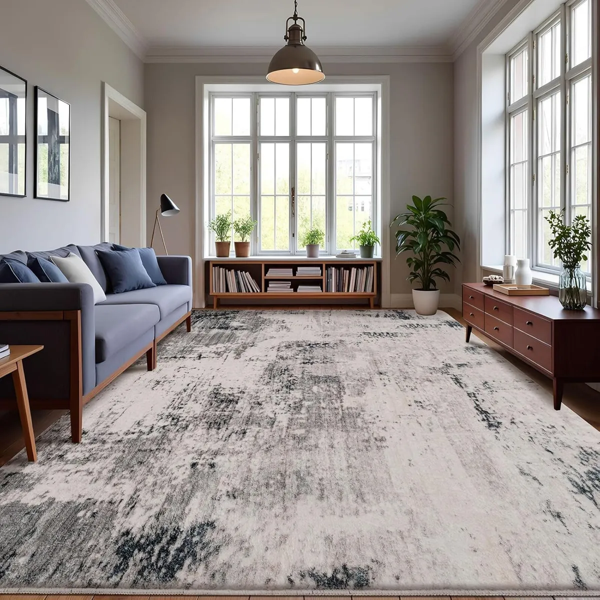 Rugs Living Room Modern Soft Bedroom Rug Large - Image 1