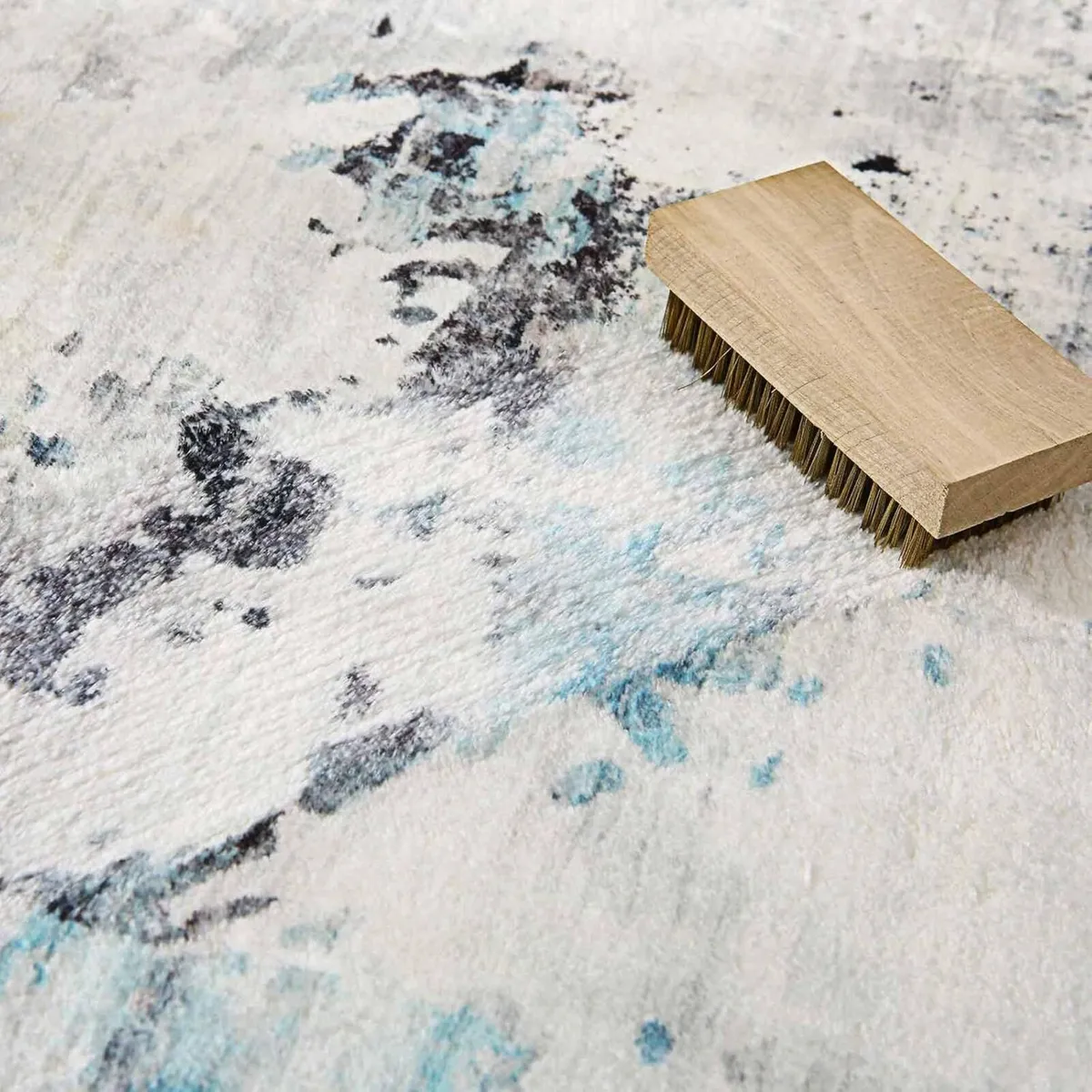 Area Rugs Abstract Rug Home Modern Chic Ink - Image 3