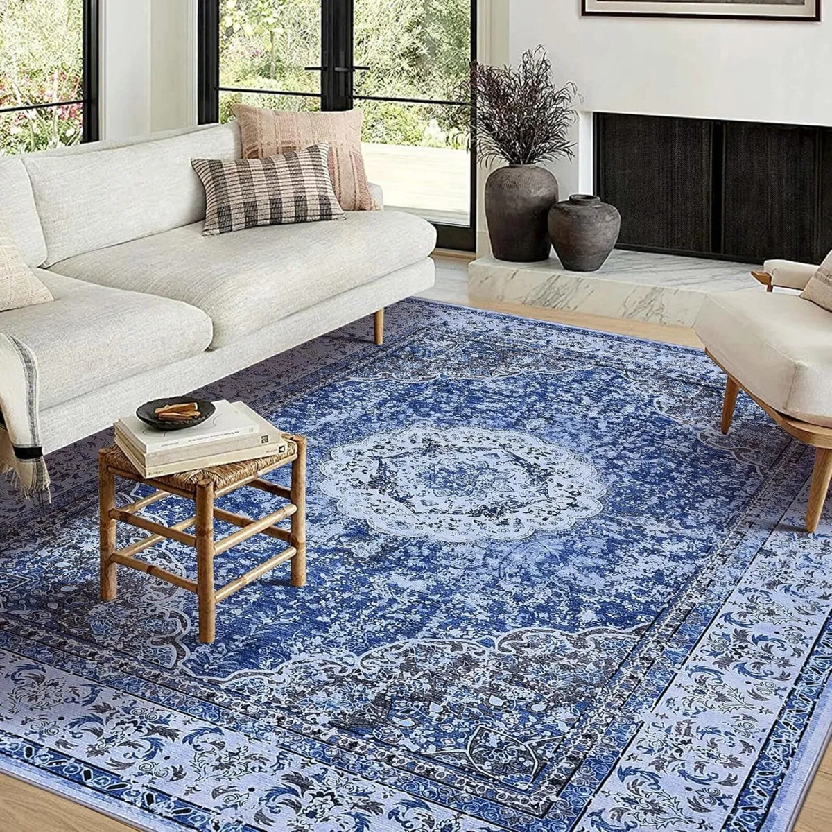 Rugs Living RoomArea Washable–200 x 290 cm Boho - Image 1