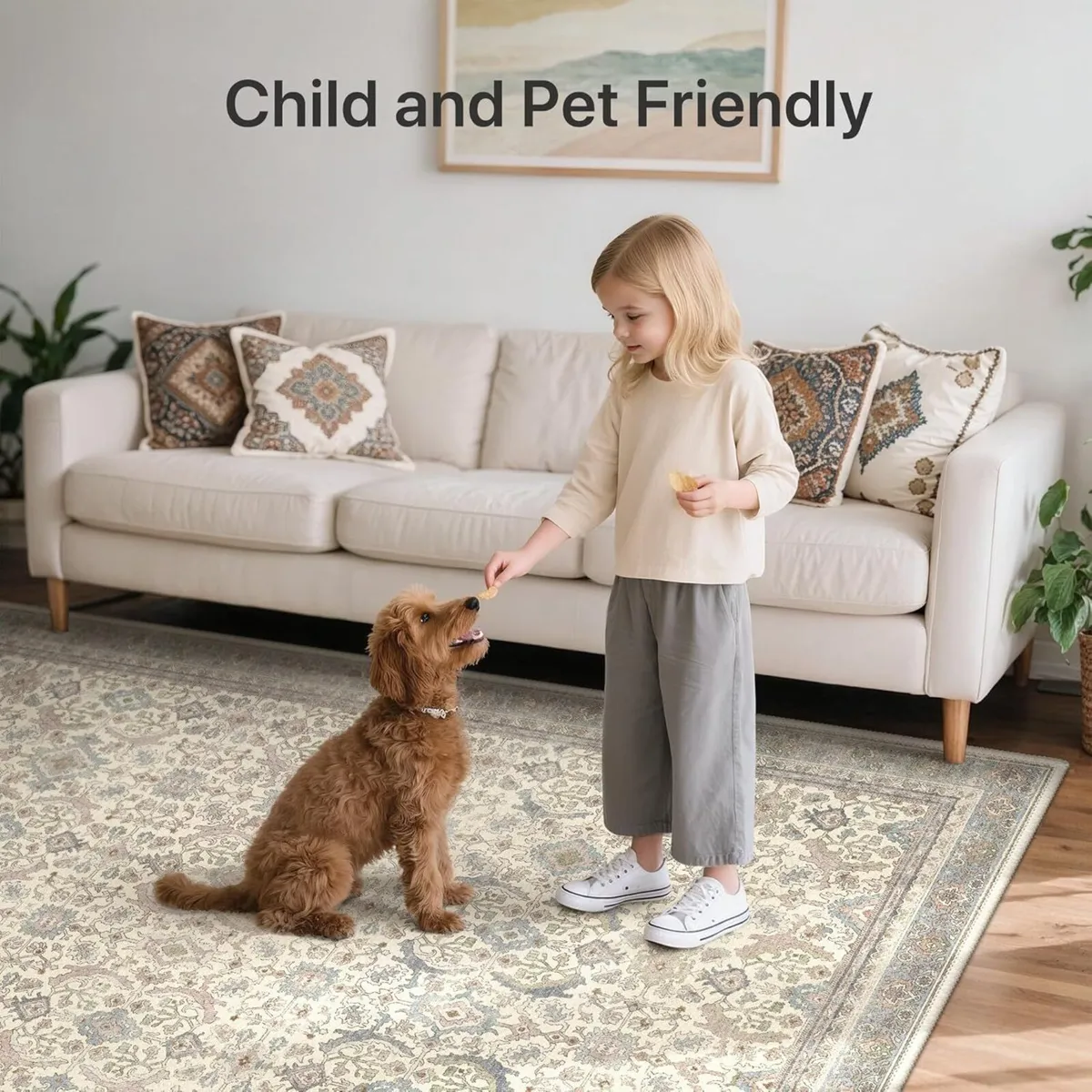 Large Rugs for Living Room 240x300cm Extra Area - Image 3