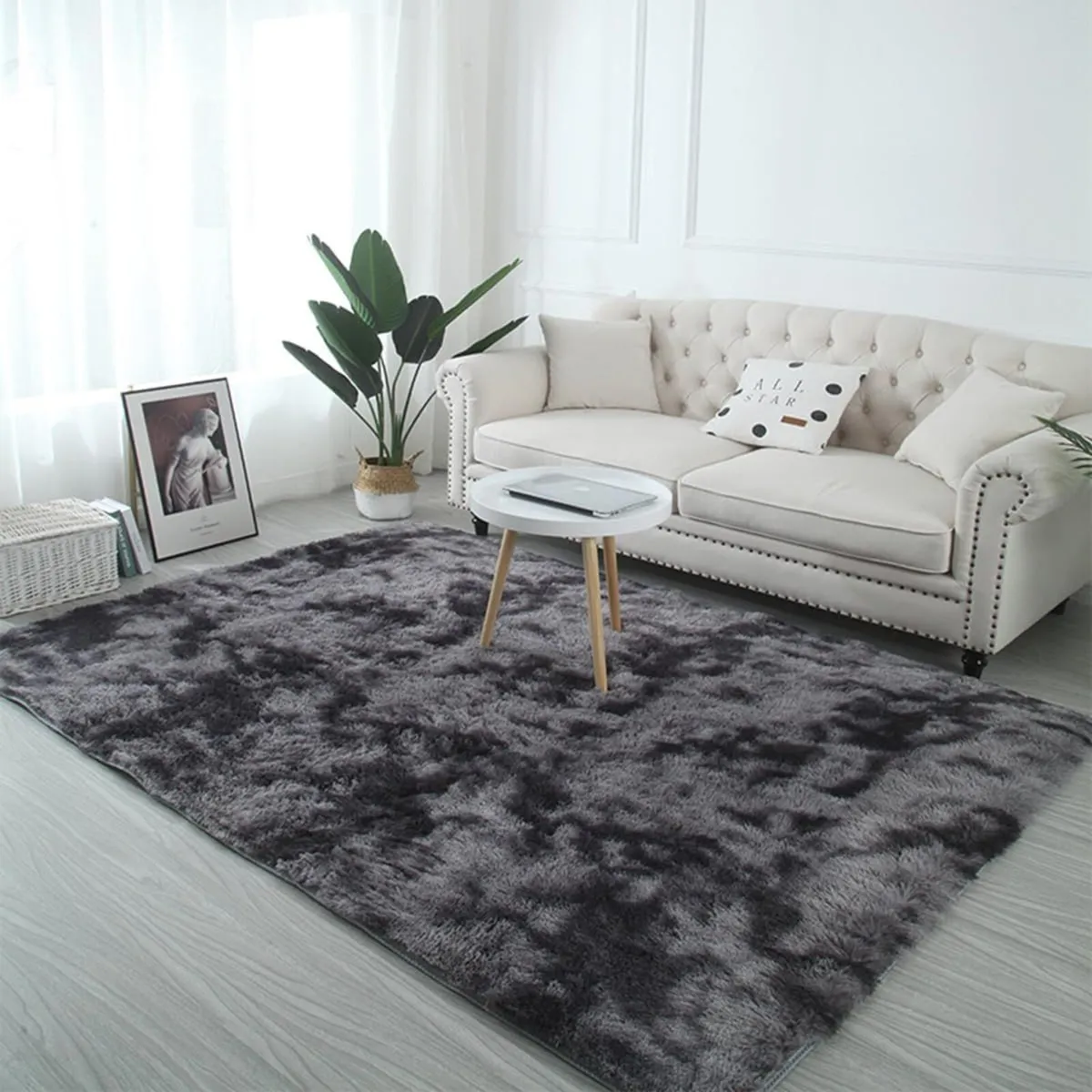 Area Rugs Fluffy Bedroom Carpet Soft Floor Mat - Image 4