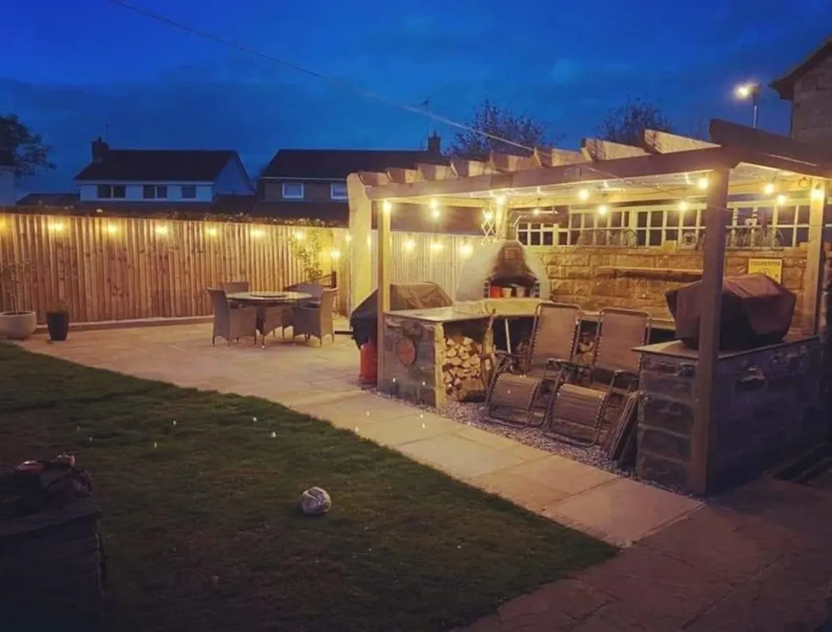 10 Metre (33FT) LED Plug-in Waterproof Warm White - Image 4