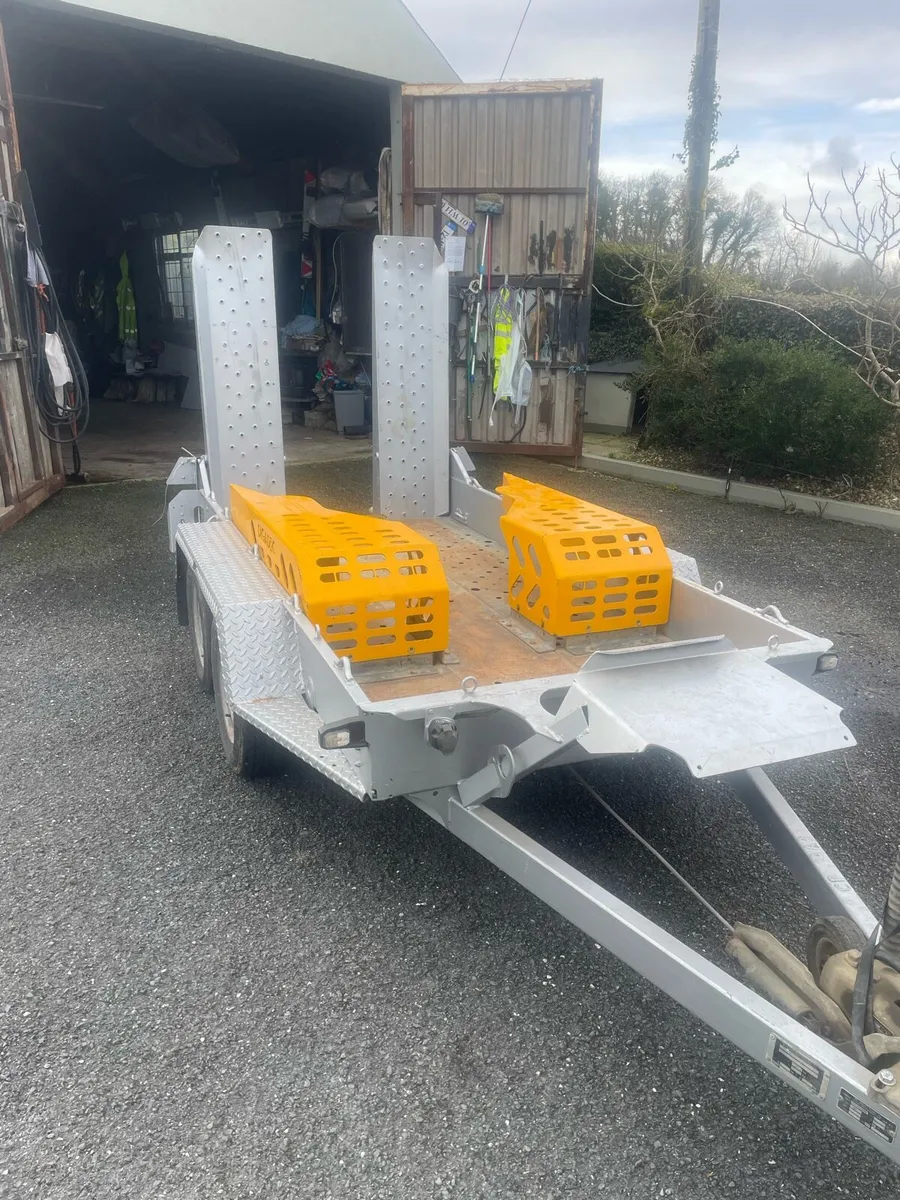 10x5 plant trailer with digadoc 2.7 tonne - Image 1