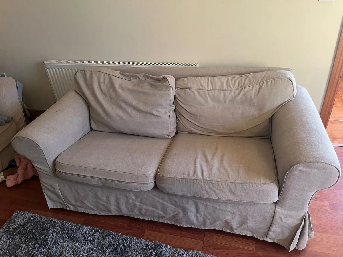 2 cream very comfortable Couches - Image 3