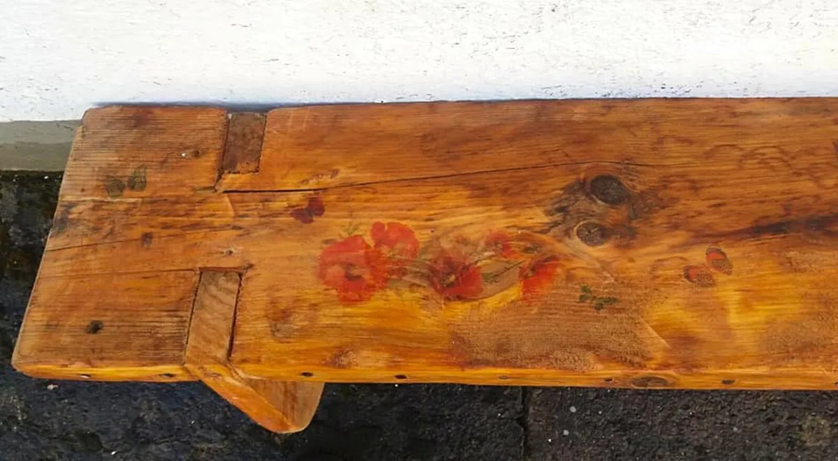 Rustic Wild GARDEN mantle / shelf - Image 2