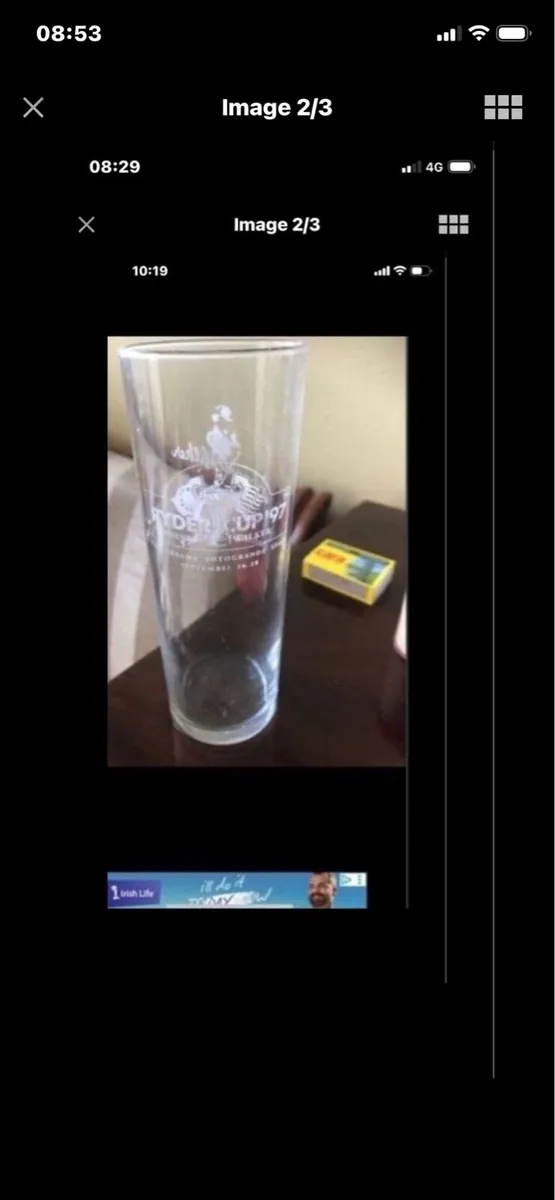 Ryder Cup 1997 Glass - Image 2