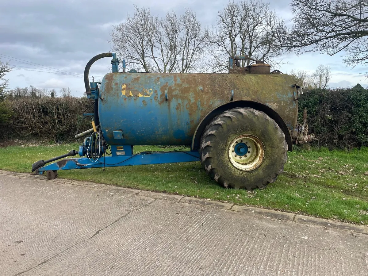NC slurry Tanker 1500 Gallon - Image 1