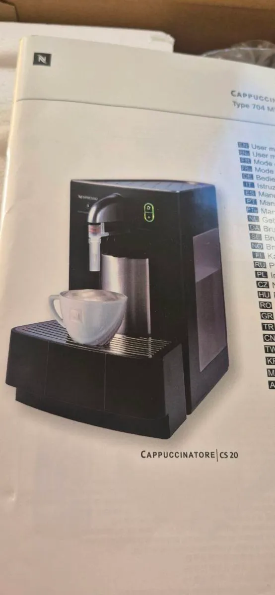 Nespresso cappuccinatore cs20 - Image 1